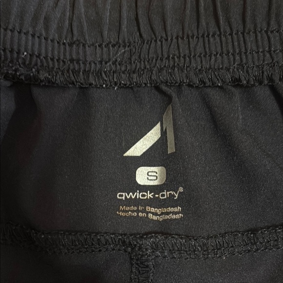 Men's Black Athletic Shorts - Picture 2 of 5
